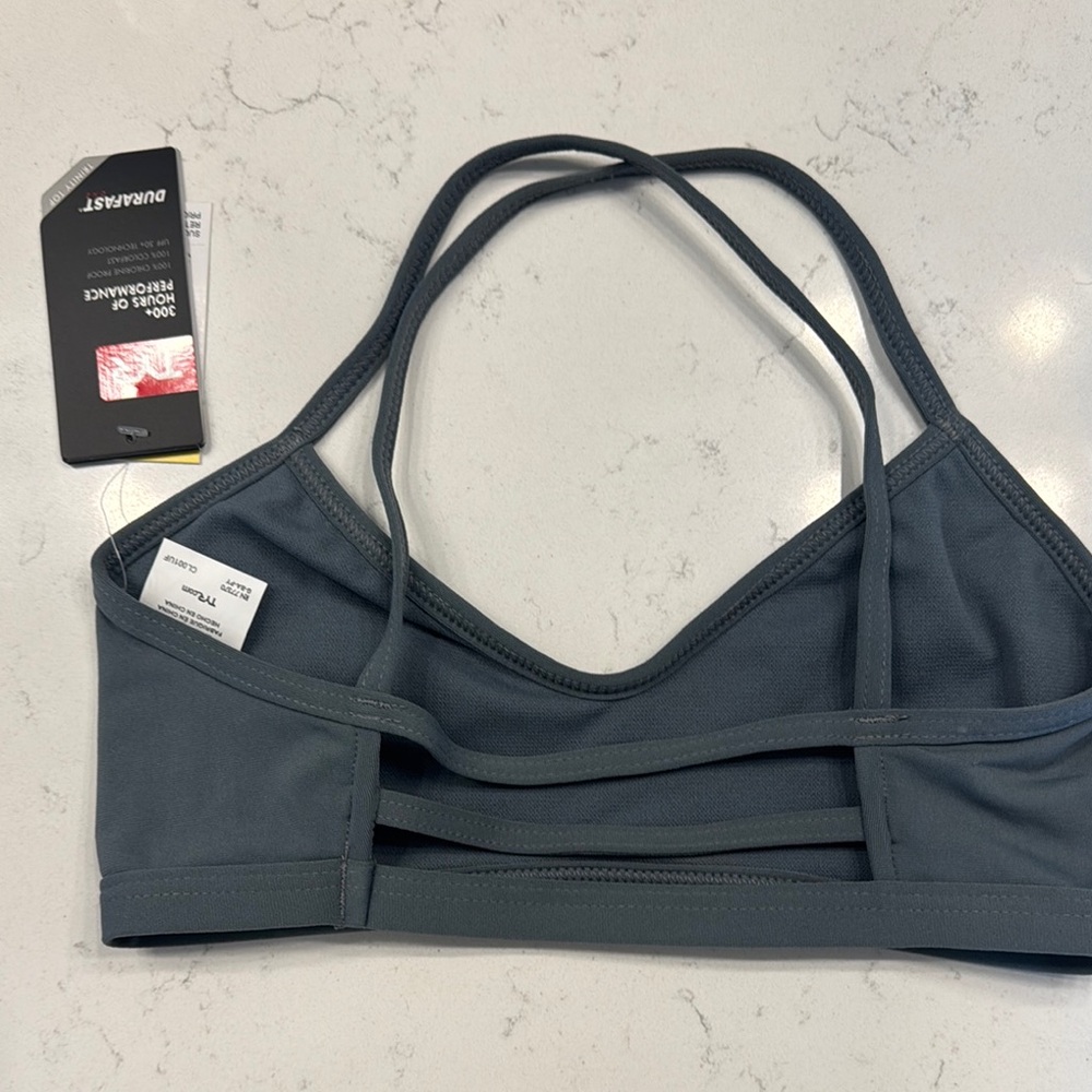TYR Gray Swim Top - Picture 3 of 3
